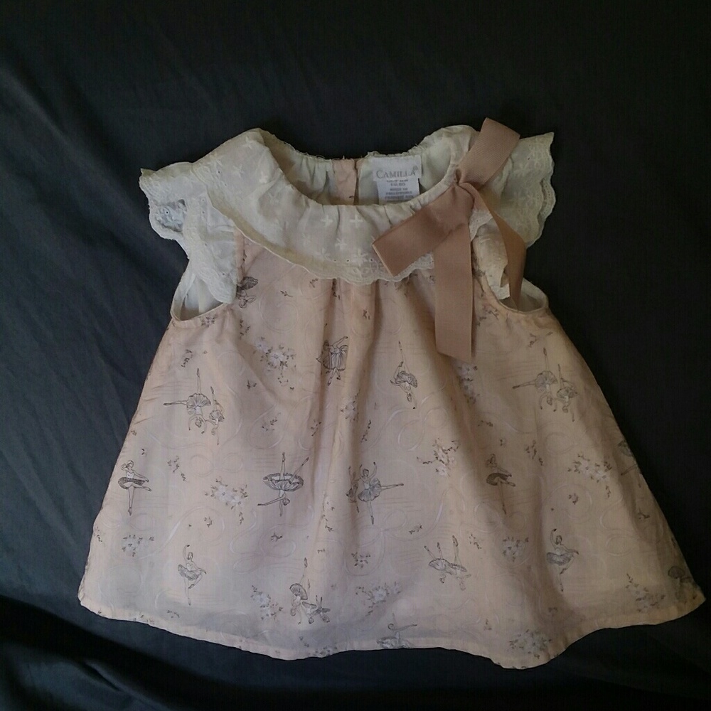 Camilla ballerina print dress